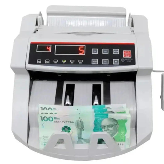 CONTADOR DE BILLETES 2108 CON DETECTOR DE FALSOS💴