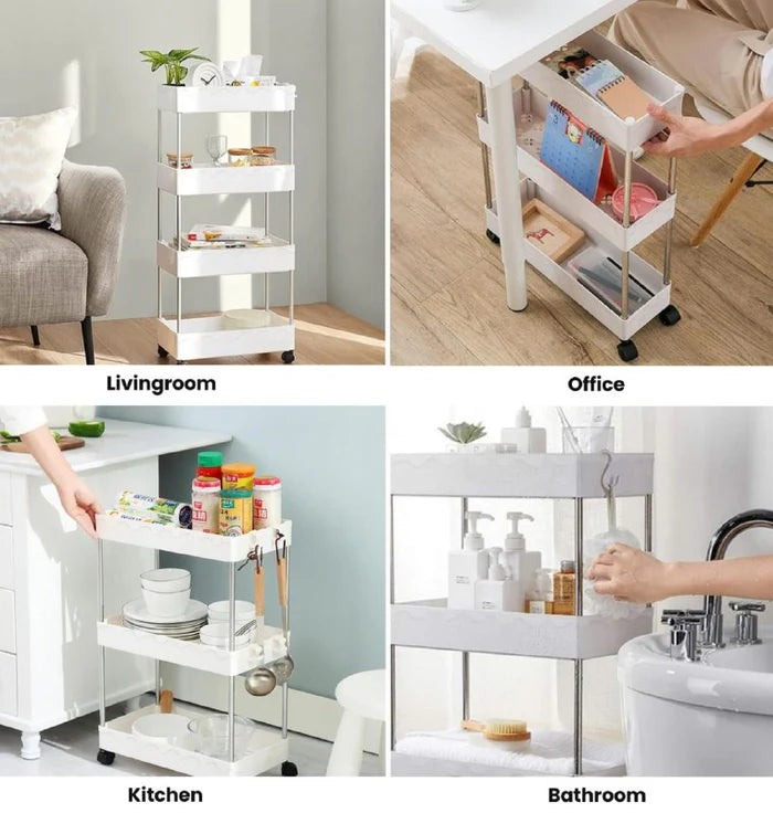 CARRITO ORGANIZADOR 4 NIVELES