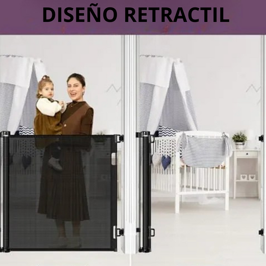 REJA RECTRACTIL PARA NIÑOS O MASCOTAS