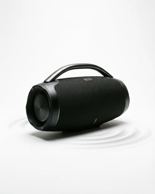 Parlante Bluetooth Tipo Boombox 3 🔊 | Luces LED + Radio FM + USB | Súper Potente y Portátil