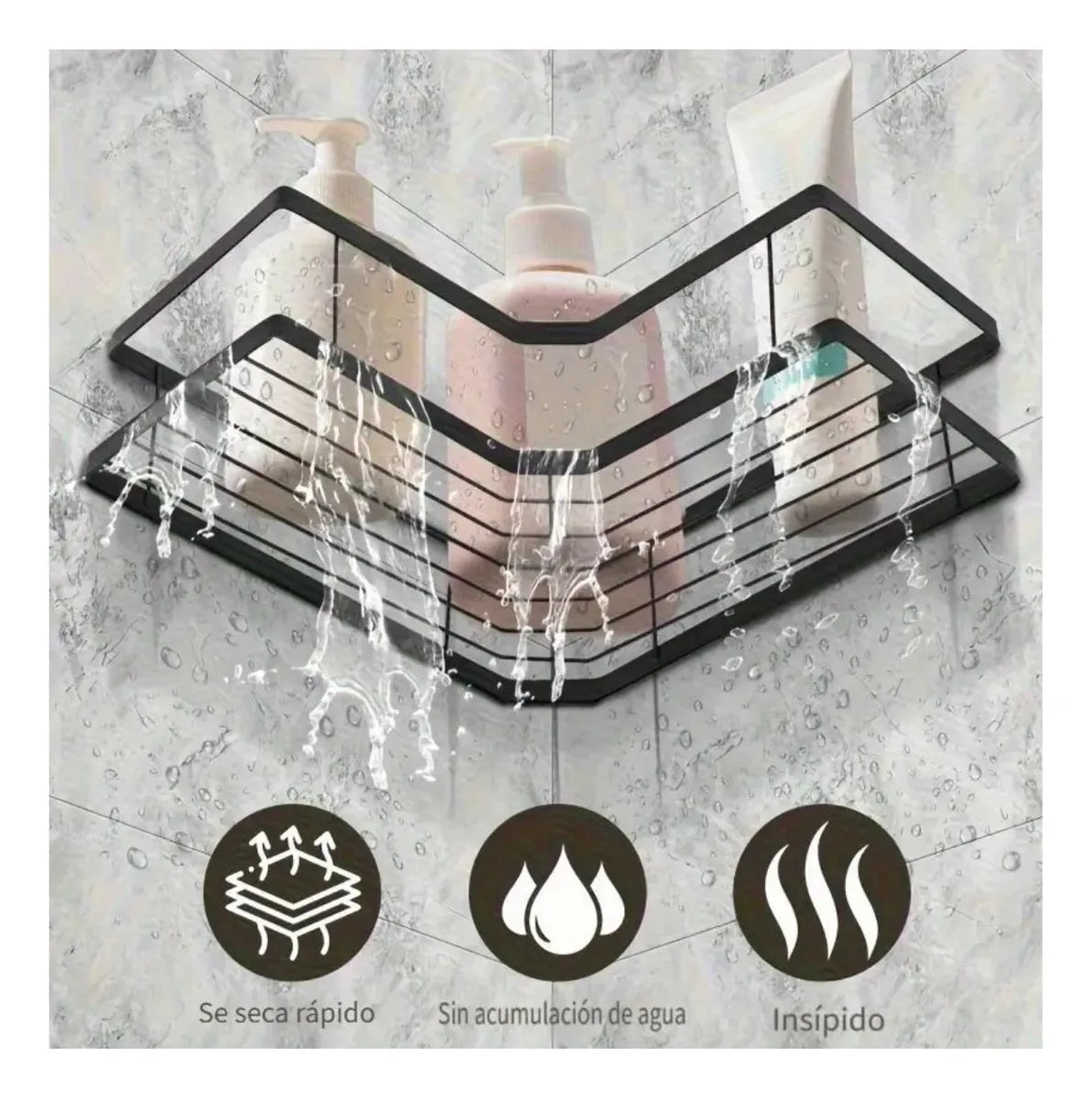 SET ORGANIZADOR DE DUCHA X5