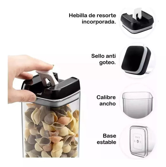 SET DE ORGANIZADORES PARA COCINA X5