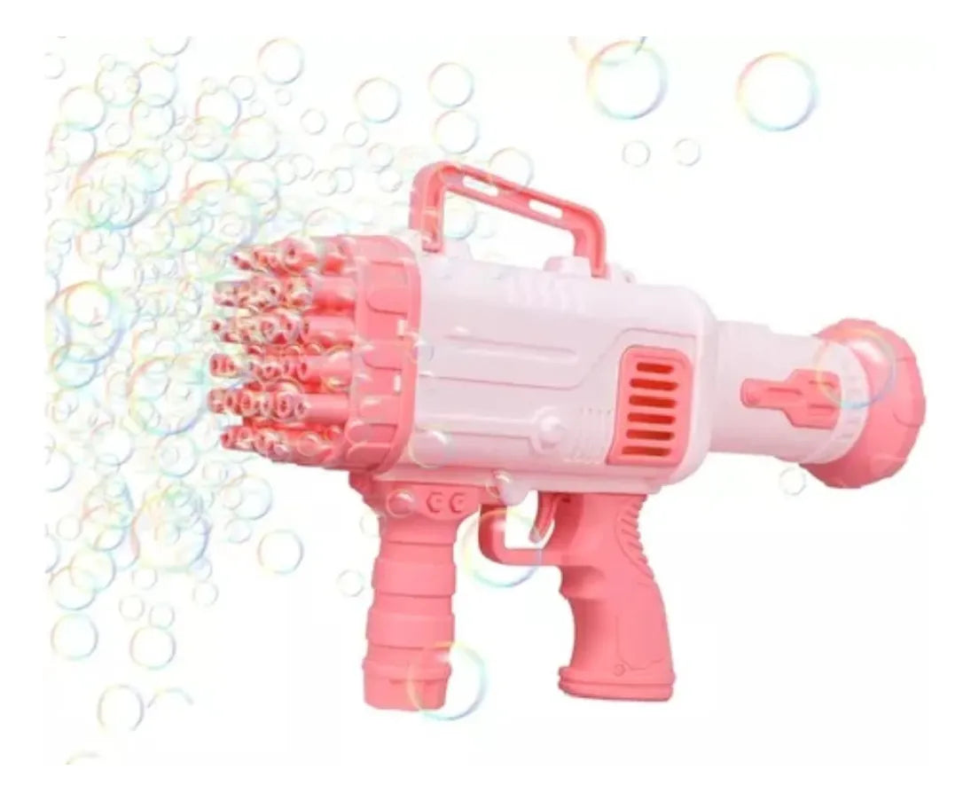 PISTOLA DE BURBUJAS DE 32 AGUJEROS