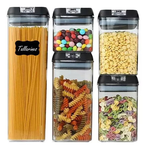 SET DE ORGANIZADORES PARA COCINA X5