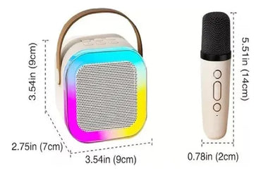 PARLANTE KARAOKE CON MICROFONO