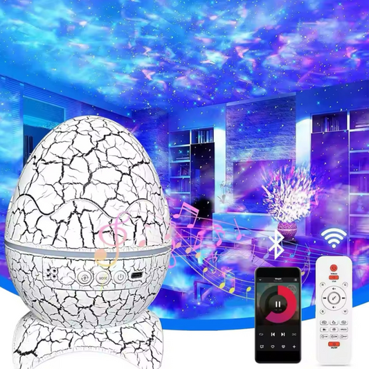 PROYECTOR Y PARLANTE DINO HUEVO