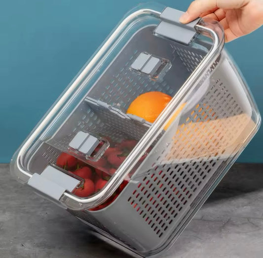 ORGANIZADOR Y ESCURRIDOR DE ALIMENTOS