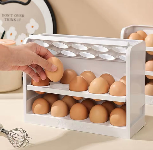 ORGANIZADOR DE HUEVOS 3 NIVELES