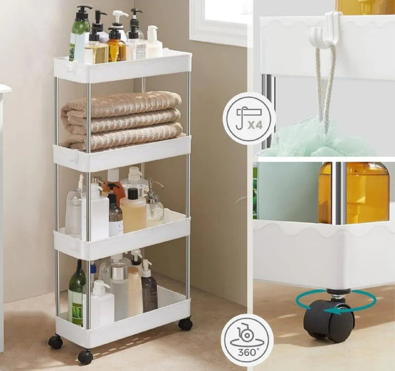 CARRITO ORGANIZADOR 4 NIVELES