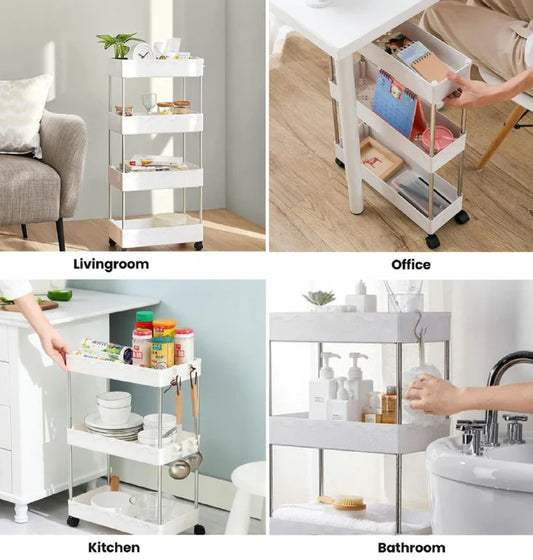 CARRITO ORGANIZADOR 4 NIVELES