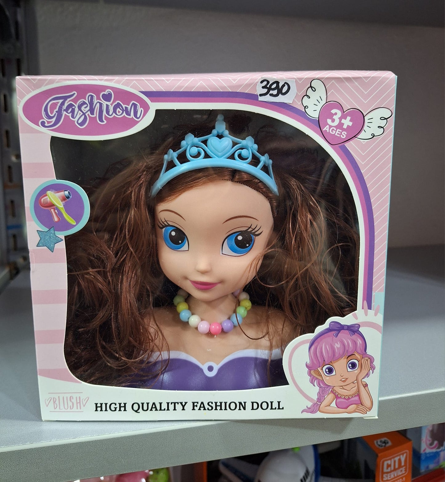 CABEZA MUÑECA PARA PEINADOS