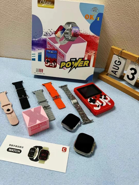 KIT DE RELOJES, NINTENDO Y PARLANTE