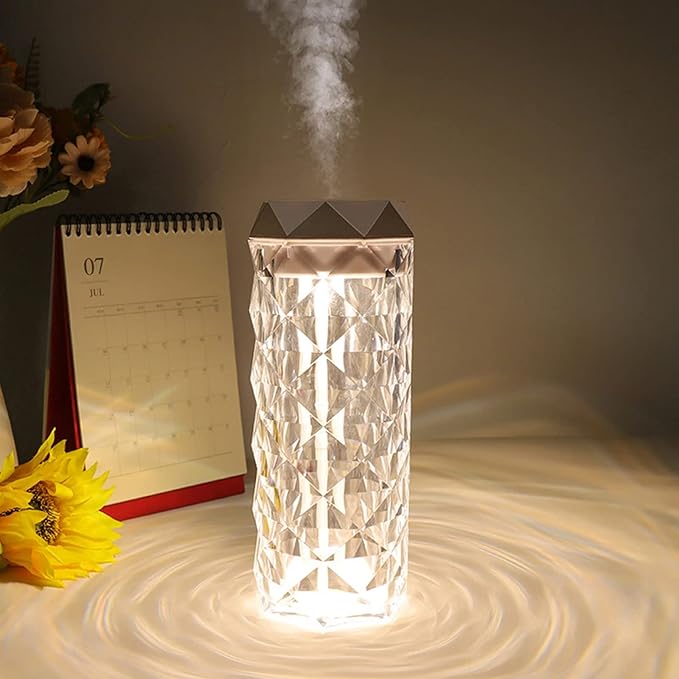 HUMIDIFICADOR LÁMPARA DE CRISTAL