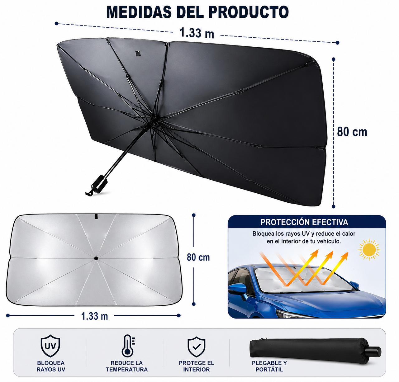 SOMBRILLA PARA PARABRISAS