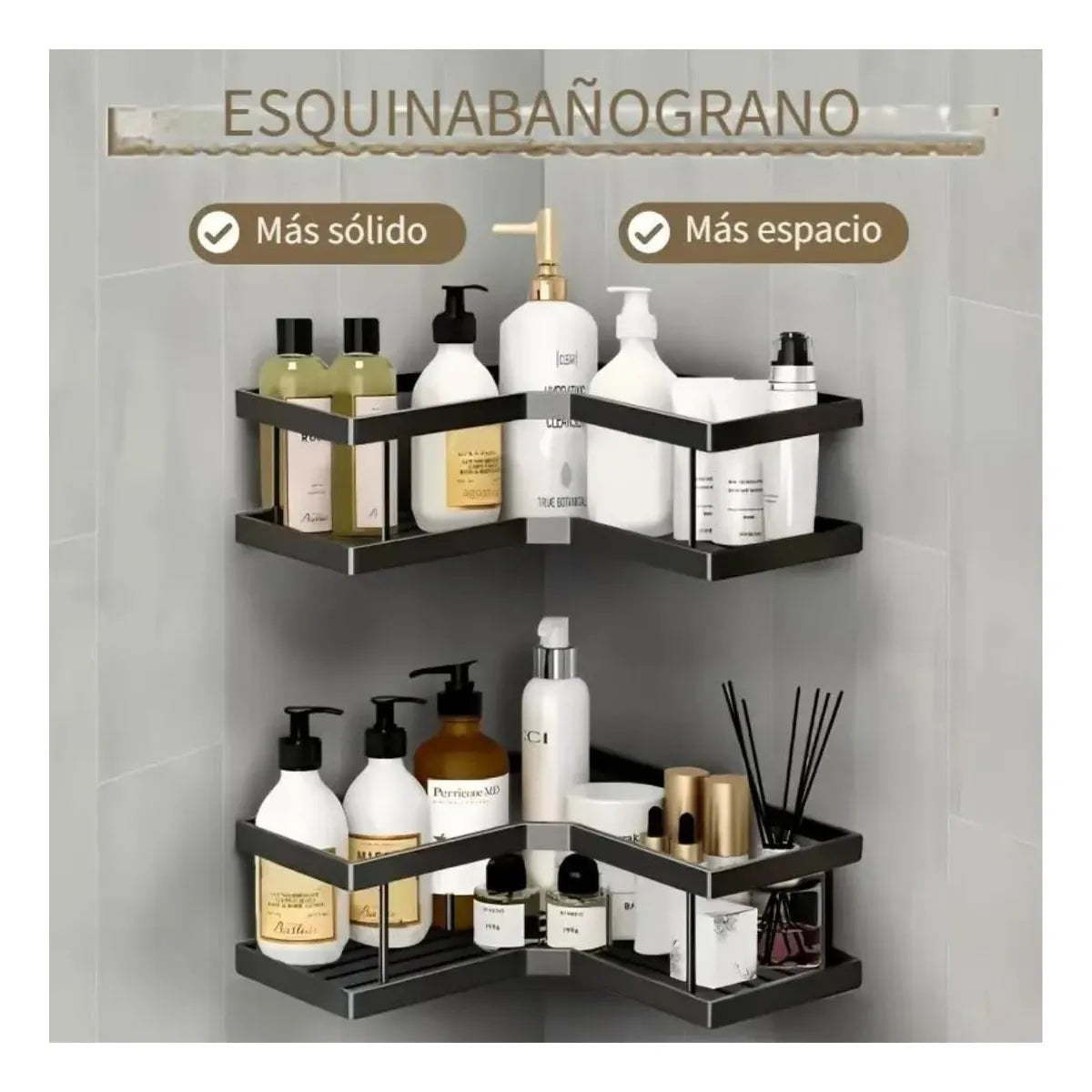 SET ORGANIZADOR DE DUCHA X5