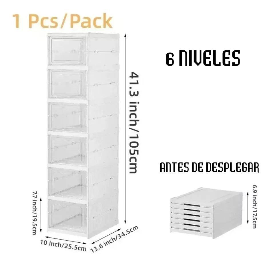 ZAPATERO ARMA FACIL 6 NIVELES