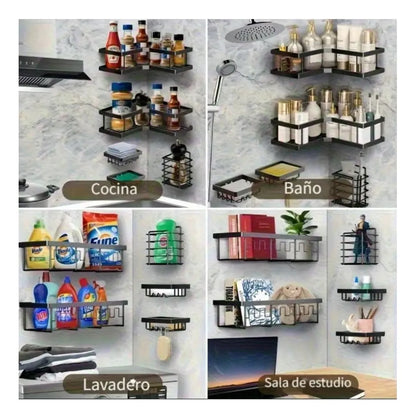 SET ORGANIZADOR DE DUCHA X5