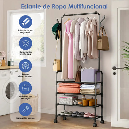 ORGANIZADOR DE ROPA Y ZAPATOS