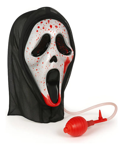 MASCARA CON SANGRE ARTIFICIAL