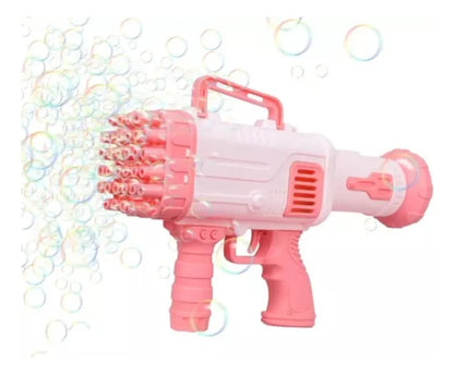 PISTOLA DE BURBUJAS DE 32 AGUJEROS