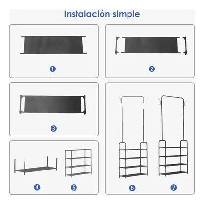 ORGANIZADOR DE ROPA Y ZAPATOS