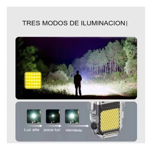 LINTERNA LLAVERO CON ENCENDEDOR