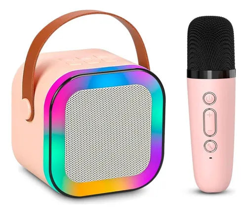 PARLANTE KARAOKE CON MICROFONO