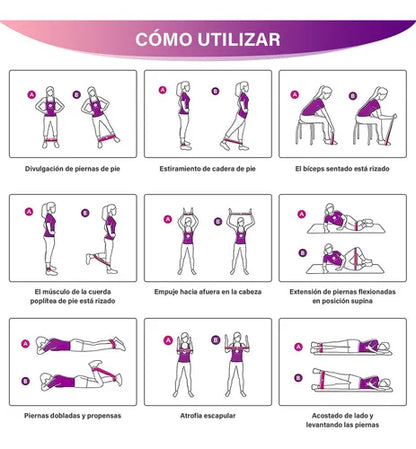 BANDAS ELASTICAS X5