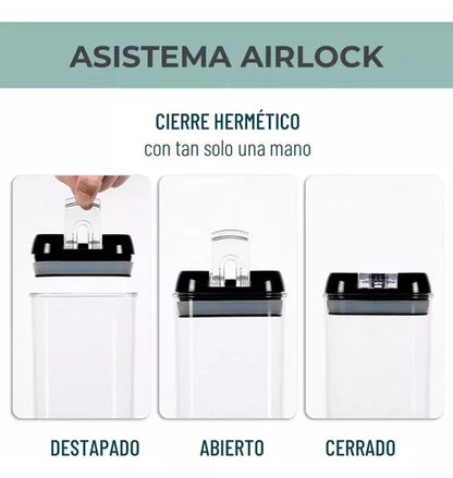 SET DE ORGANIZADORES PARA COCINA X5