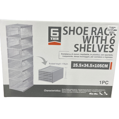 ZAPATERO ARMA FACIL 6 NIVELES