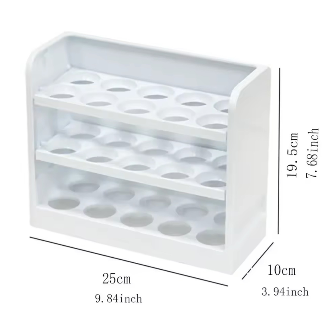 ORGANIZADOR DE HUEVOS 3 NIVELES