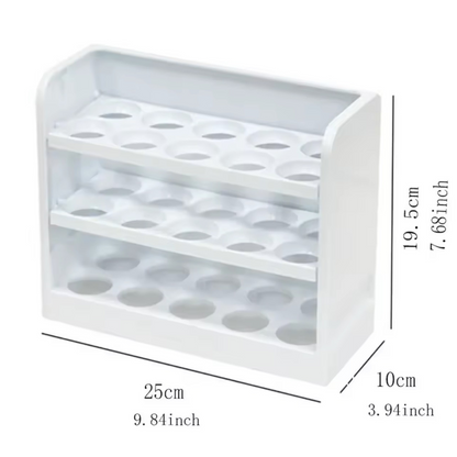 ORGANIZADOR DE HUEVOS 3 NIVELES