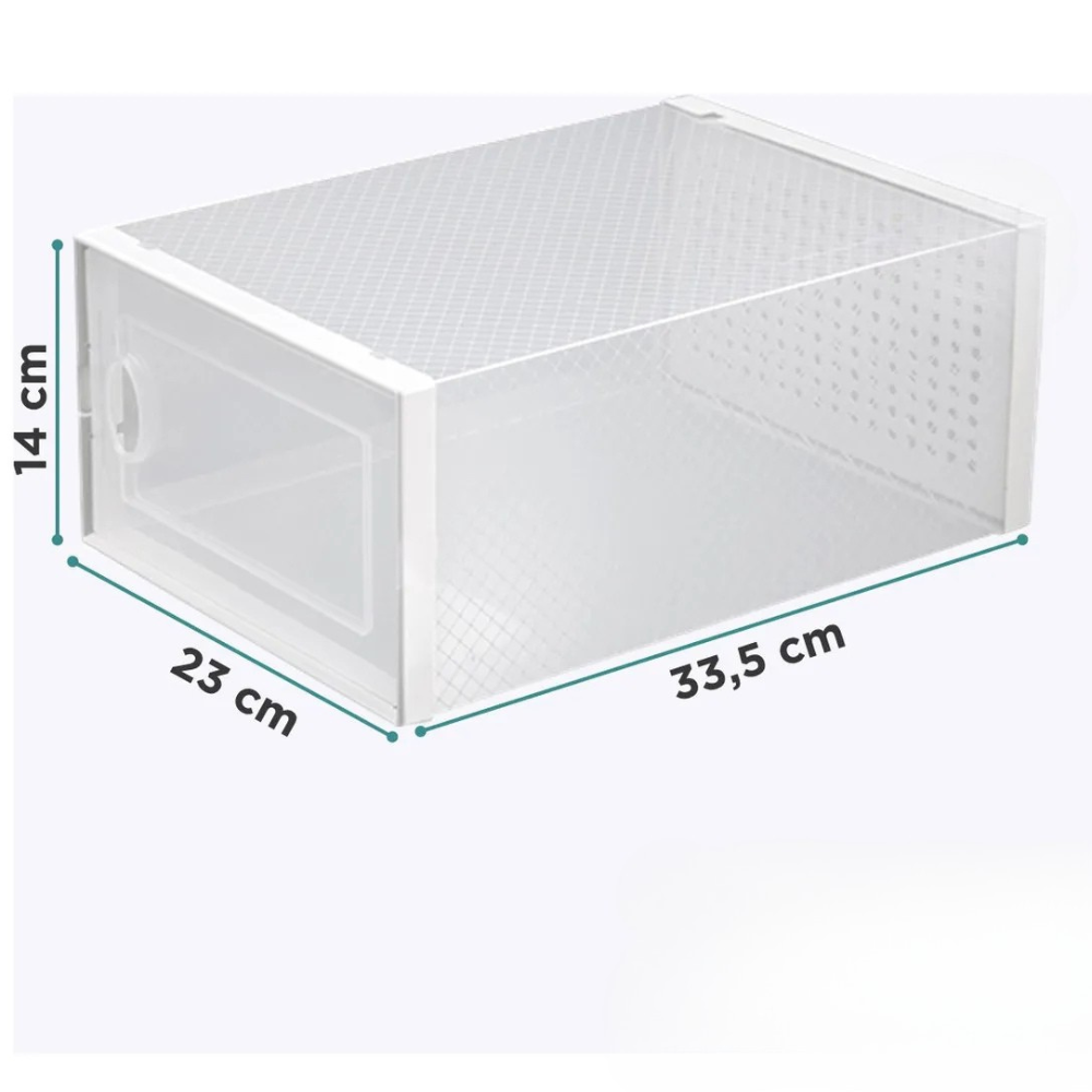 CAJA ORGANIZADORA DE ZAPATOS X1