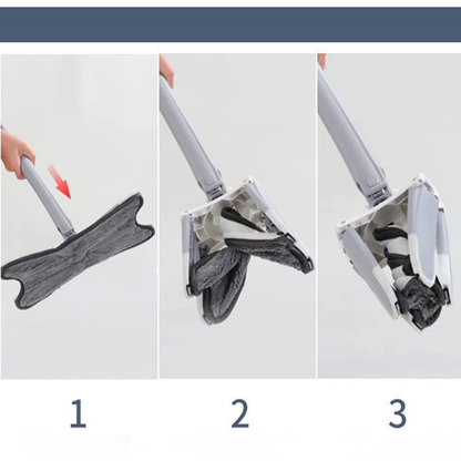 TRAPEADOR PLEGABLE EN MICROFIBRA