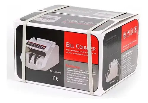 CONTADOR DE BILLETES 2108 CON DETECTOR DE FALSOS💴
