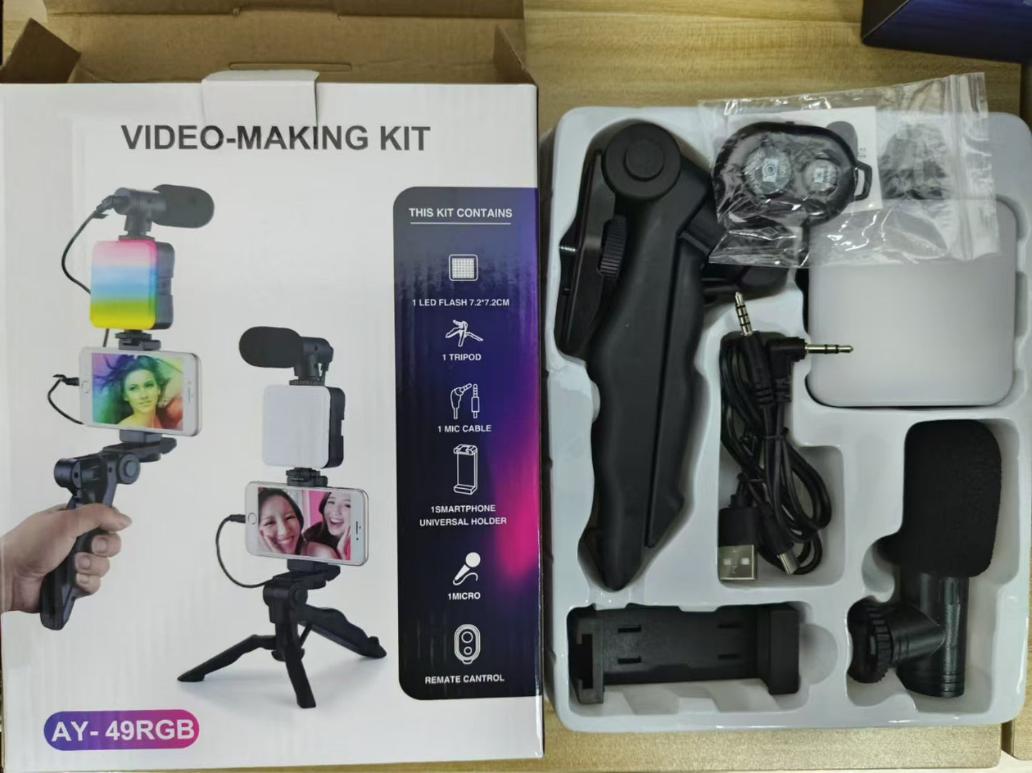 KIT DE VIDEO PARA CREACIÓN DE CONTENIDO