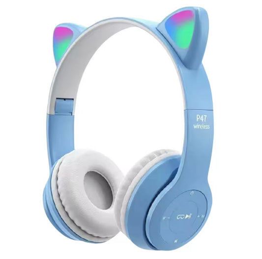 AUDIFONOS DIADEMA CON OREJAS