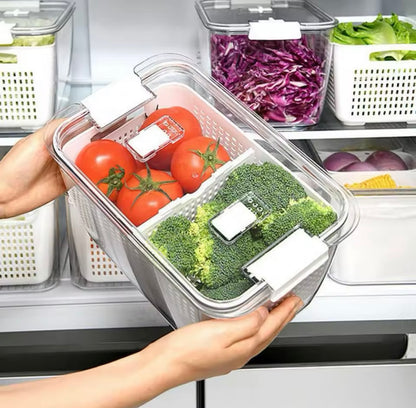 ORGANIZADOR Y ESCURRIDOR DE ALIMENTOS