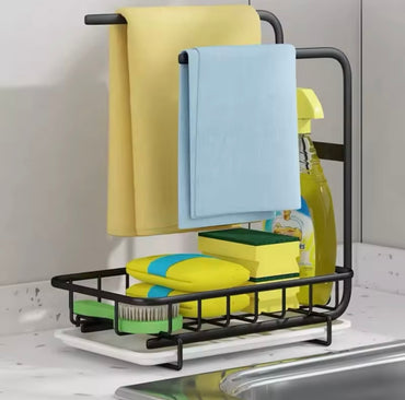 ESTANTE PARA TRAPOS Y ESPONJAS DE COCINA