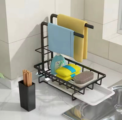 ESTANTE PARA TRAPOS Y ESPONJAS DE COCINA