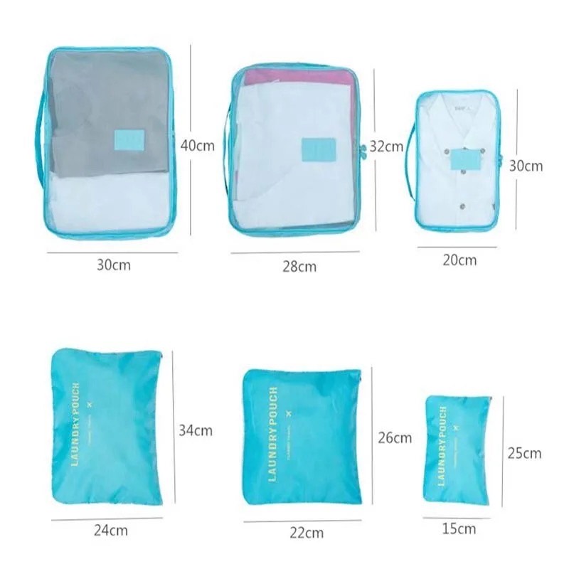 ORGANIZADOR DE MALETA X6
